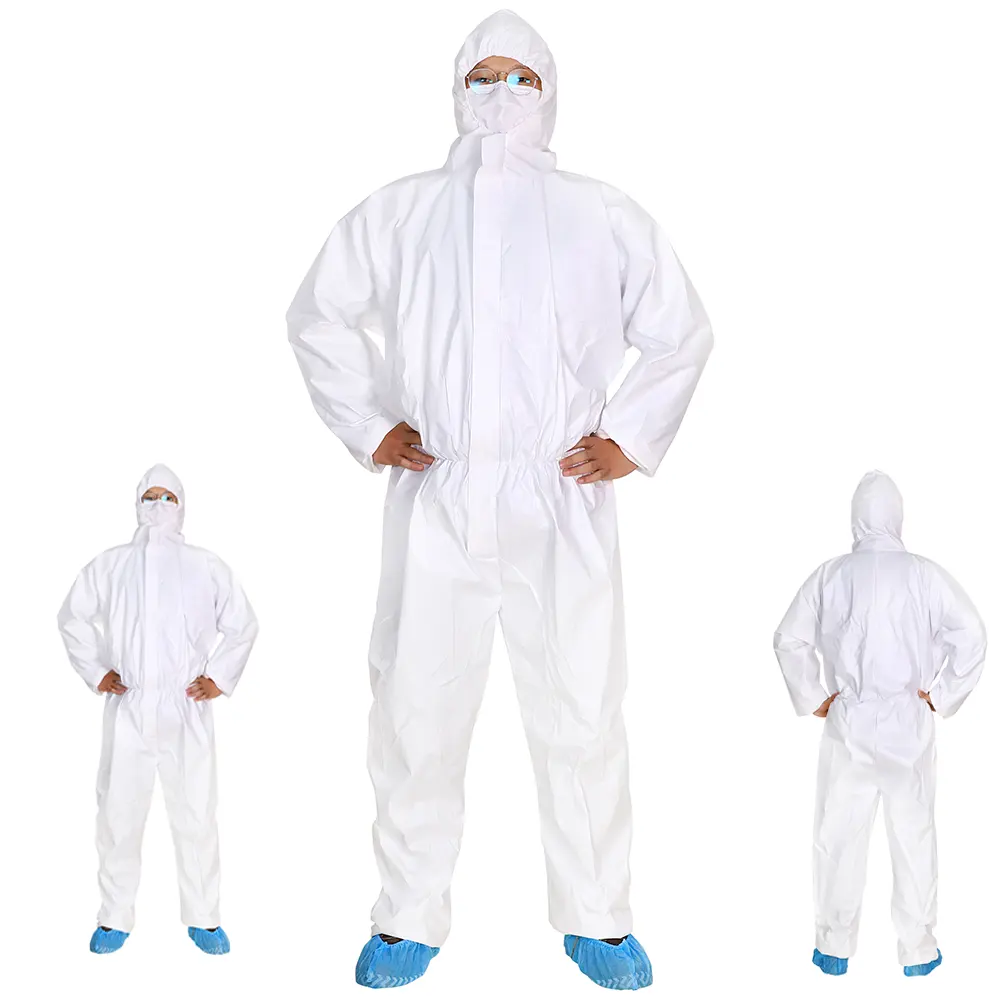 EPI ملابس حماية كاملة للاستخدام مرة واحدة PPE ملابس لحماية الشخص PPE