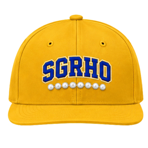 หมวกแก๊ปปักโลโก้ Sigma Gamma Rho สำหรับสตรี  แบบ Snapback ปรับขนาดได้ ทรง Flat Bill สไตล์ลำลอง ขายส่ง - Product Image 1