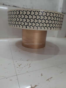 Consola con Incrustaciones de Hueso, Mesa de Centro de Lujo Hecha a Mano con Incrustaciones de Hueso para Hogares Modernos, Muebles con Incrustaciones de Hueso al por Mayor - Product Image 2