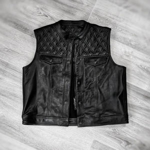 Nouveau Gilet de Course Moto en Cuir Personnalisé Tendance 2026 pour Hommes, Grande Taille, Imperméable, Coupe-Vent, Qualité Supérieure, Gilet de Sécurité pour la Conduite - Product Image 6