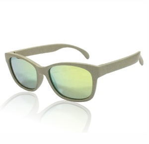 El más nuevo PP reciclado con marco de paja de trigo Gafas de Sol para niños - Product Image 2