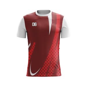 เสื้อฟุตบอลซ้อมแบบสั่งทำขายส่ง ผ้าโพลีเอสเตอร์ 100% คุณภาพสูง เสื้อฟุตบอลสโมสรแบบซับลิเมชั่น เสื้อทีมฟุตบอล ยูนิเซ็กซ์ - Product Image 1