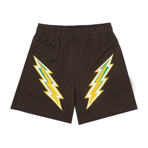 Shorts en mesh unisexe style forêt pour sublimation, taille personnalisable, logo, confort, taille élastique, shorts homme haute qualité - Product Image 4