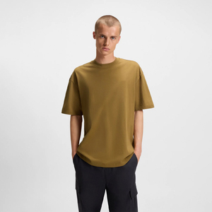 Camisetas de Jersey de Algodón 100% de Alta Calidad, Talla Grande, Estampadas, Lisas, Antiarrugas, Transpirables, Personalizadas para Hombre - Product Image 1