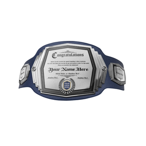 Cinturón de Campeonato Personalizable en Blanco, Cinturón de Título de Lucha Libre Personalizado, Cinturón Deportivo de Primera Calidad para Coleccionistas de Premios - Product Image 1