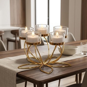 arched <b>candle</b> holder spiral <b>candle</b> holder <b>twisted</b> metal <b>candle</b> holder ring <b>candle</b> holder loop design <b>candle</b> holder orb <b>candle</b> - Product Image 1