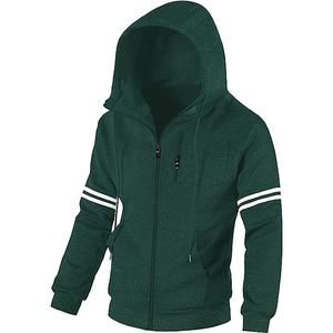 Sudadera con capucha urbana para hombre, chaqueta con capucha y forro polar, moda urbana - Product Image 1