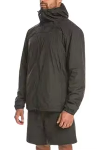 Veste coupe-vent légère, respirante et imperméable pour homme, grande taille, avec capuche, pour activités de plein air, été, polyester/nylon - Product Image 4