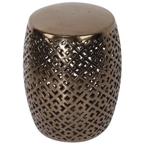 Exclusiva mesa auxiliar de metal que ofrece una artesanía de primera calidad y un estilo elegante para hogares sofisticados. - Product Image 6