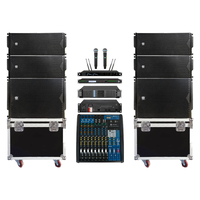 Haut-parleur Line Array passif double 10 pouces LS3(4+2) en bois, série LA, aimant en ferrite, 700W Mono Audio, garantie 3 ans
