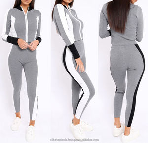 ชุดวอร์มแฟชั่นไซส์ใหญ่สำหรับผู้หญิงเซตเสื้อปักลาย - Product Image 2