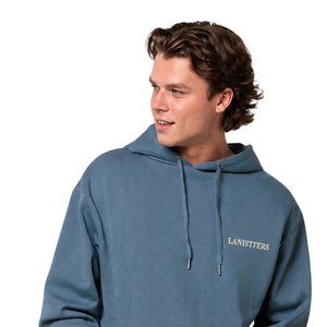 Sweat à capuche personnalisé pour homme, 100 % coton, molleton doux, coupe classique, cordon de serrage, poche kangourou, logo avant, décontracté - Product Image 3