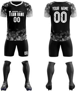 Camiseta de Fútbol de Alta Calidad para Hombre, Uniforme de Entrenamiento de Poliéster, Transpirable, Ligera - Product Image 1