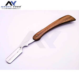 Navaja de Afeitar Profesional de Acero Inoxidable Personalizable con Bloqueo Giratorio, Mango de Aleación Metálica y Cuchilla Reemplazable para Afeitado Facial - Product Image 2