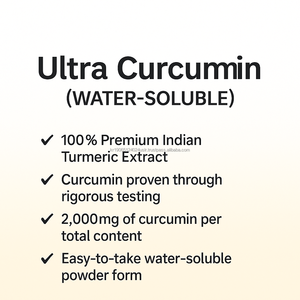 Curcumina Premium 100g Polvo de cúrcuma soluble en agua coreano - Product Image 3
