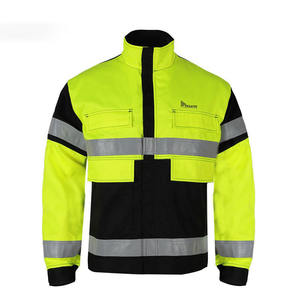 Veste de sécurité industrielle, combinaison haute visibilité avec plusieurs poches, vêtements de travail haute visibilité, combinaisons de sécurité avec logo personnalisé - Product Image 4