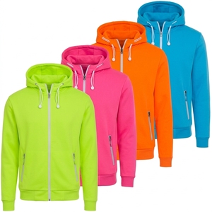 Wholesale Men's Heavyweight Sherpa Fleece Lined <b>Full</b> <b>Zip</b> <b>Hoodie</b> Winter Warm Eco Friendly Anti Wrinkle Regular Fit Classic Sweats - Product Image 3