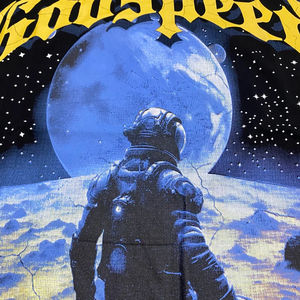 T-shirt à col rond de haute qualité, design tendance, noir, hip-hop, en coton, t-shirts graphiques pour hommes - Product Image 4