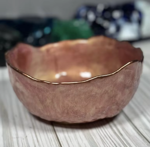 Craft Exim Handcrafted <b>Epoxy</b> Resin Bowl Party Decorative Serving Organizer Gift Home <b>Table</b> Centerpiece Customizable Resinware - Product Image 1