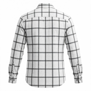 Casual <b>Men's</b> <b>Striped</b> <b>Long</b> <b>Sleeve</b> <b>Shirt</b> Turn Down Collar Button-Up Breathable Eco-Friendly 100% Cotton Anti-Wrinkle From BD - Product Image 6