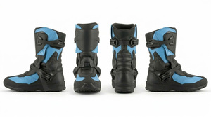 Botas de Motociclismo Personalizadas OEM ODM, Botas de Motociclista Protectoras Impermeables, Antideslizantes, Botas de Seguridad de Cuero Personalizadas para Turismo - Product Image 6