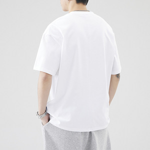 เสื้อยืดสไตล์ญี่ปุ่นสำหรับฤดูร้อน เสื้อยืดแขนสั้นดีไซน์หลวมๆ สำหรับผู้ชาย - Product Image 6
