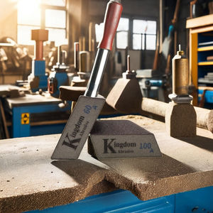 Éponge de ponçage personnalisable en oxyde d'aluminium à angle carré de dureté moyenne pour le travail manuel Support OEM - Product Image 2