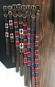Cinturones de Polo de Cuero Argentino Nuevos de Fábrica con Hebilla de Latón/Acero Hechos a Mano Personalizables para Hombres, Mujeres y Niños al por Mayor - Product Image 4