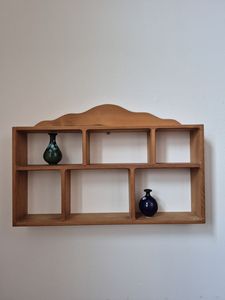 Premium Wooden Wall Mounted Display <b>Shelf</b> For Home Decor Books Plants Photos And Collectible Accessories - Product Image 1