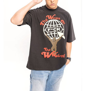Camiseta de Manga Corta para Hombre, Estilo Urbano, Secado Rápido, 100% Algodón, Cuello Redondo, Corte Regular, Logotipo en la Parte Delantera, MOQ Bajo, Directo de Fábrica - Product Image 3