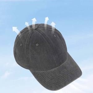 Hot Selling Unisex Structured Streetwear Cap Comfortable Flat Brim 6-Panel Cap Custom 3D Embroidery Logo Lightweight Outdoor Cap - Product Image 4