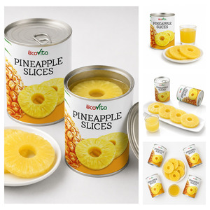 Fabricant vietnamien : Ananas de qualité supérieure, best-seller, en jus d'ananas, conditionné en canette de 30 oz - Product Image 5
