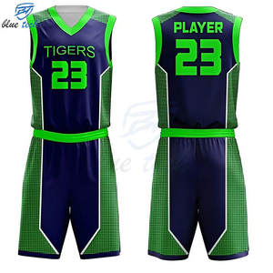 Ensemble de shorts et maillots de basket-ball personnalisés en sublimation, grandes tailles, uniforme de basket-ball OEM, respirant, séchage rapide - Product Image 5