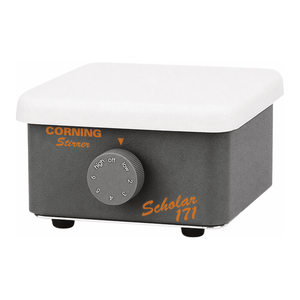 เครื่องกวนสารแม่เหล็กในห้องปฏิบัติการ Corning Scholar PC-171 แผ่นพลาสติกขนาด 5x5 นิ้ว 120V/60Hz - Product Image 2