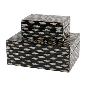 Mother of Pearl and Inlay Jewelry <b>Box</b> <b>Pink</b> Color Jewelry Case High Quality Storage <b>Gift</b> <b>Box</b> Custom Logo - Product Image 4