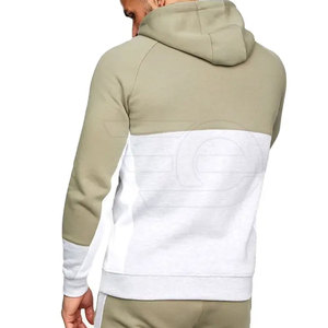Vêtements d'entraînement respirants pour hommes, ensembles de survêtements à capuche, tissu doux au toucher, tenue décontractée de fitness, style streetwear, ensemble actif pour tous les jours - Product Image 5