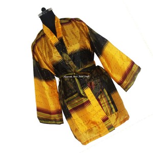 KS002 African Caftan Night Wear Maxi Colorful Design Women Short Kaftan Hippie Boho Dress Vintage Sari <b>Kimono</b> Short <b>Plus</b> <b>Size</b> - Product Image 5