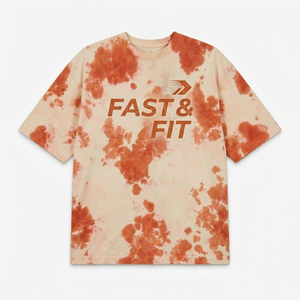 Camiseta de Alta Calidad con Lavado Ácido para Hombre 2025, para Fitness y Uso Casual, Cómoda - Product Image 5
