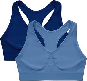 Sujetador deportivo profesional de alta intensidad para mujer, chaleco para correr a prueba de golpes con acolchado extraíble transpirable sin costuras para gimnasio y yoga - Product Image 6