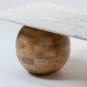Table basse Vandana Astra Maxima avec plateau en marbre pour salon moderne et décoration contemporaine - Product Image 2