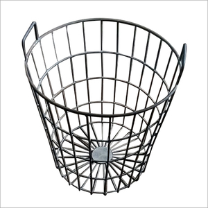 Stylish Metal <b>Wire</b> Storage <b>Basket</b> with Handles Rustic Style Multi-Purpose Neatening Organizer Strong Iron <b>Wire</b> <b>Basket</b> - Product Image 5