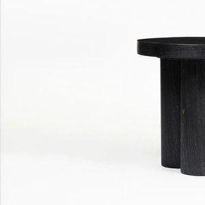 Kusum Art Modern Modern Wooden End Table for Living Room, Handmade <b>Rustic</b> Side Table, Bedroom Furniture - Product Image 5