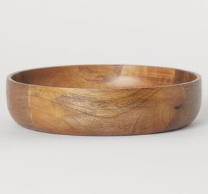 Polished Handmade Eco-Friendly Wooden Bowls Modern Luxury Design Kitchen Dinnerware Wedding Decoration Dishwasher Safe - Product Image 3