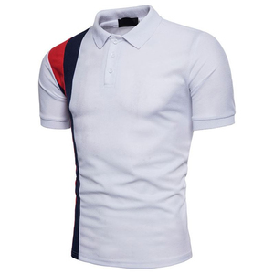 เสื้อโปโลผู้ชายผ้าฝ้าย 100% ปักลายแฟชั่น แขนสั้น พิมพ์โลโก้ตามสั่ง คุณภาพดีที่สุดในราคาที่เข้าถึงได้ - Product Image 4