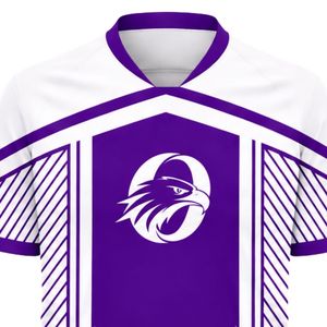 Conjunto de Uniforme de Fútbol Personalizado en Morado y Blanco, Uniforme de Fútbol que Absorbe la Humedad, Ropa Deportiva Profesional para Equipos, Kit para Partidos, Alibaba.com - Product Image 3