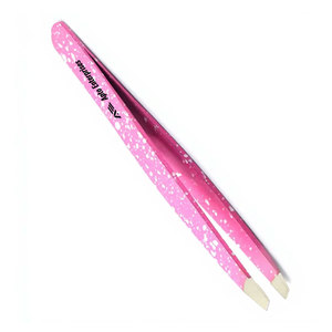 Pince à épiler rose pour sourcils, outil de beauté pour femme, pour une mise en forme précise des sourcils, avec pointe inclinée - Product Image 5