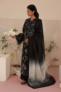 Ensemble Kurta et pantalon Fashion Lawn, vêtements indiens et pakistanais, collection été, imprimé, 3 pièces, tenue ethnique pour femmes, robes décontractées - Product Image 4