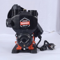 Hydroplus 1HP Hochdruck-Druckerhöhungspumpe 2L Tank 5,5 BAR Manuelle Steuerung Zentrifugal-Wasserpumpe mit 3m Kabel für Familienhäuser