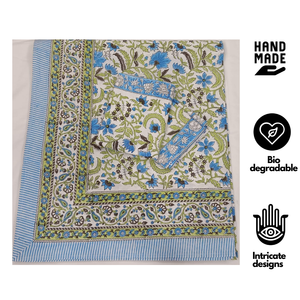 Premium Classic Pigment Printed 200TC 100% Cotton King Size (90x108") 3-Piece <b>Bedding</b> Set <b>Super</b> <b>Soft</b> Breathable Durable Summer - Product Image 2