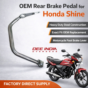 แป้นเบรกหลัง OEM สำหรับรถมอเตอร์ไซค์ฮอนด้า ไชน์ |   ชุดประกอบคันเบรกเท้า |   อะไหล่ทดแทนเหล็กกล้าที่ทนทาน - Product Image 2